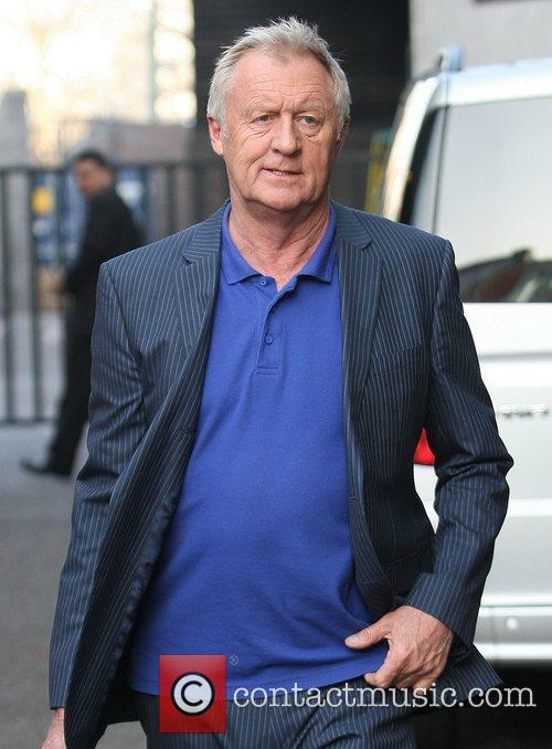 Chris Tarrant outside the ITV studios