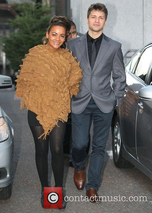 Chelsee Healey and Pasha Kovalev at the ITV