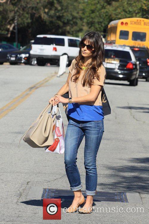 Jordana Brewster leaving a hair appointment in Beverly