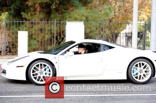 Justin Bieber Ferrari