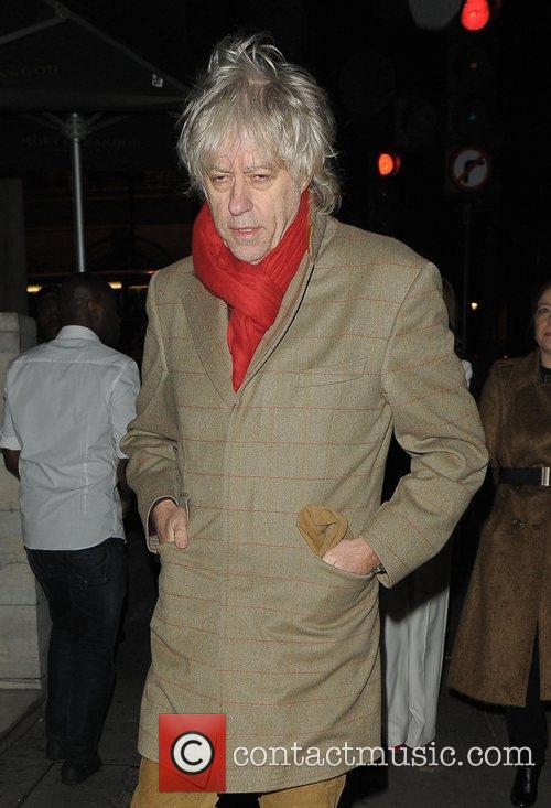 Bob Geldof in London