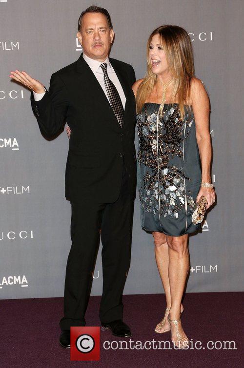 Tom Hanks And Rita Wilson At LACMA