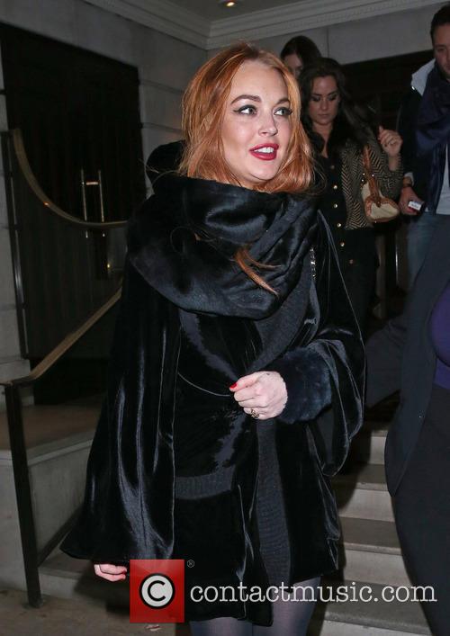 Lindsay Lohan in London