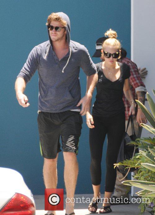 Liam Hemsworth and Miley Cyrus