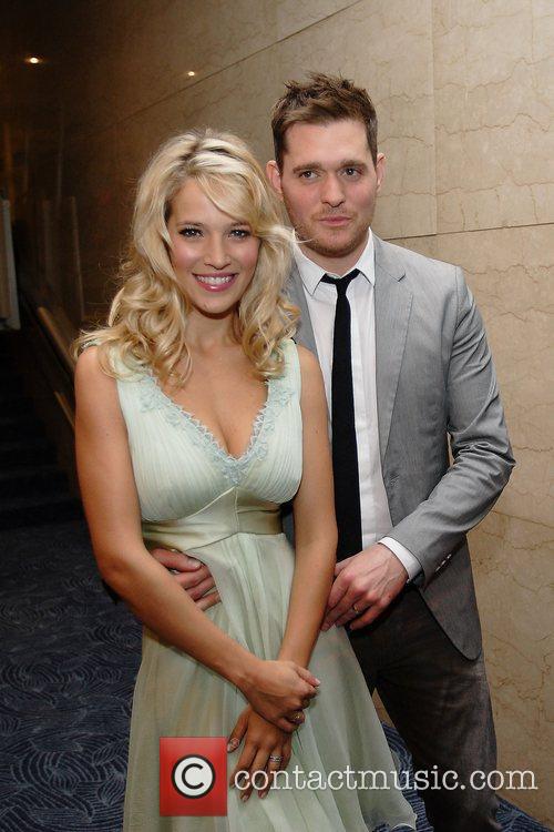 Michael Buble and Luisana Lopilato