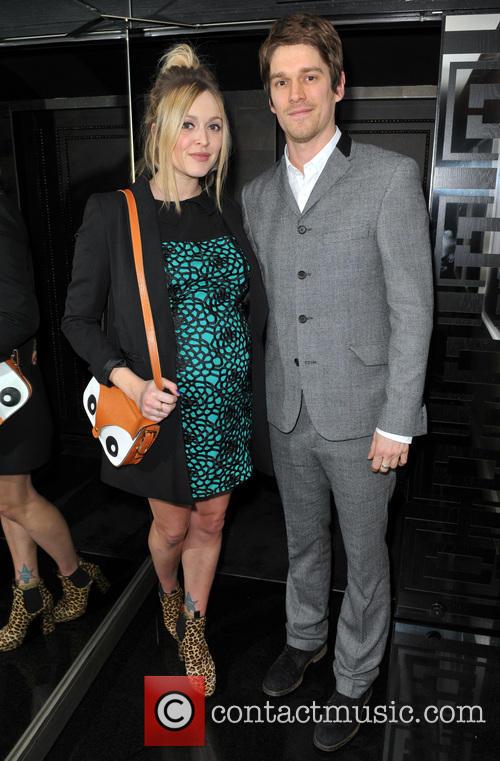 Fearne Cotton and Jesse Wood at Liam Gallaghers fashion collection launch