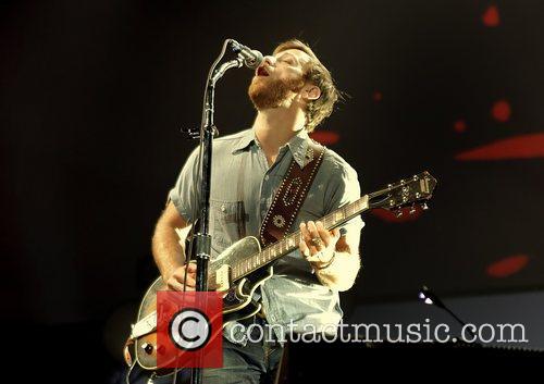 The Black Keys performing live in Manchester