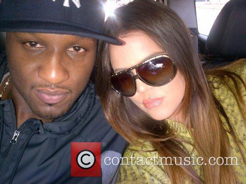 Lamar Odom, Khloe Kardashian, Twitter Photo