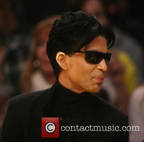 Prince pictured at the Super Bowl XLI