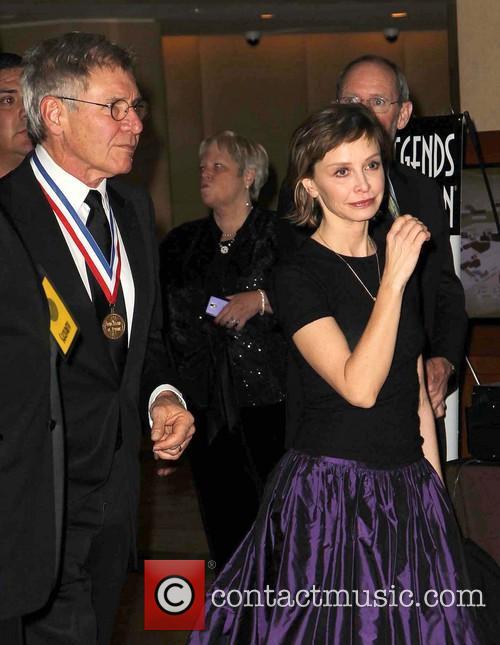 Harrison Ford and Calista Flockhart