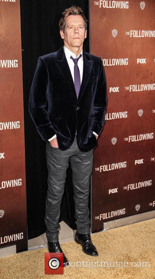 Kevin Bacon, The Following premiere