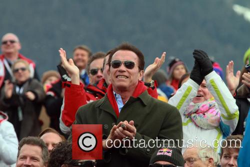 Arnold Schwarzenegger VIP Spectators