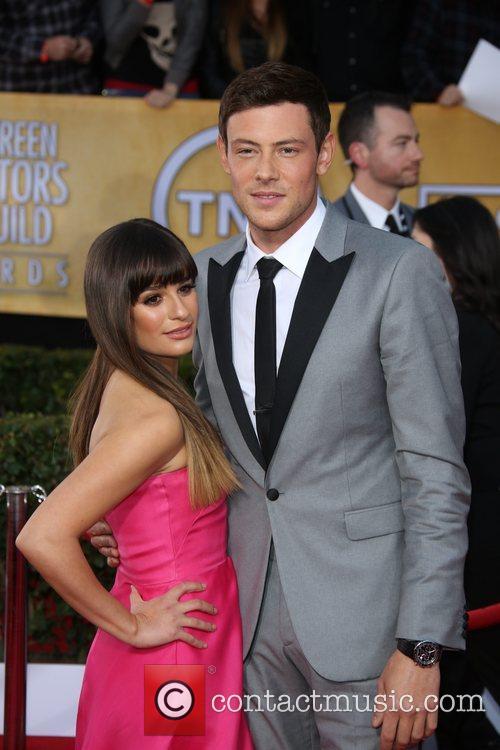 Lea Michele and Cory Monteith