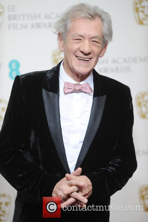 Sir Ian McKellen, BAFTA Press Room