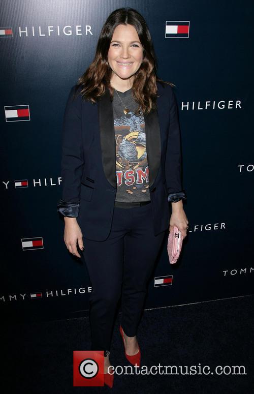 Drew Barrymore, Tommy Hilfiger Store Opening