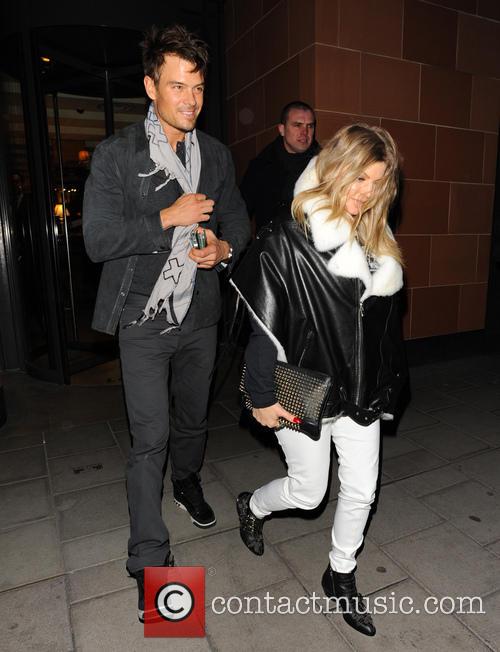 Josh Duhamel and Stacy Ferguson - Fergie At C London reastaurant - London, United Kingdom - 