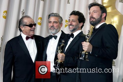 Jack Nicholson, George Clooney, Grant Heslov and Ben Affleck