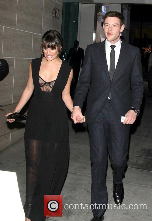 Lea Michelle, Cory Monteith, Paley Center