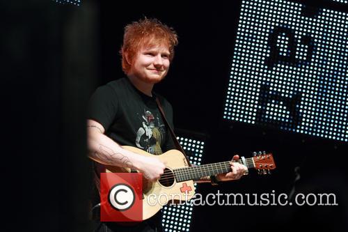 Ed Sheeran seems very pleased to be in Melbourne