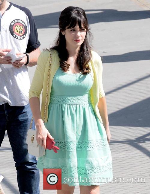 Zooey Deschanel, The New Girl Set