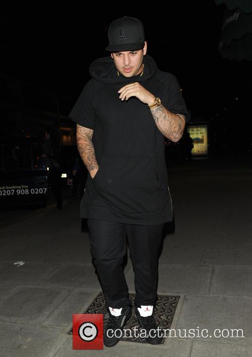 Rob Kardashian, Wellington Club, London