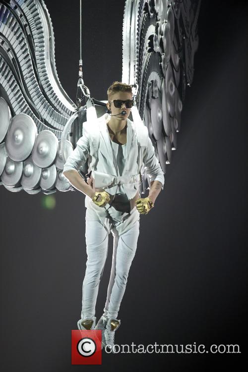 Justin Bieber performs in the Netherlands