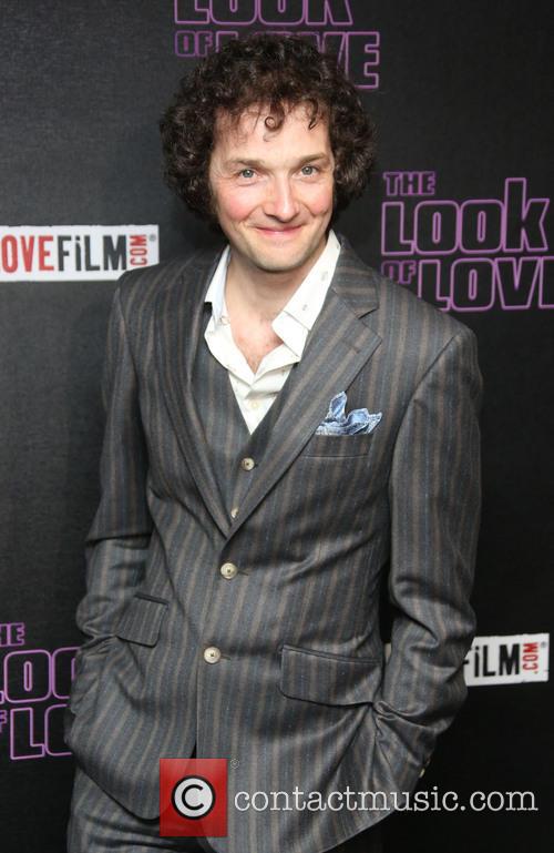 Chris Addison arrives at 'The Look of Love' London premiere