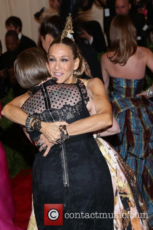 Lena Dunham and Sarah Jessica Parker