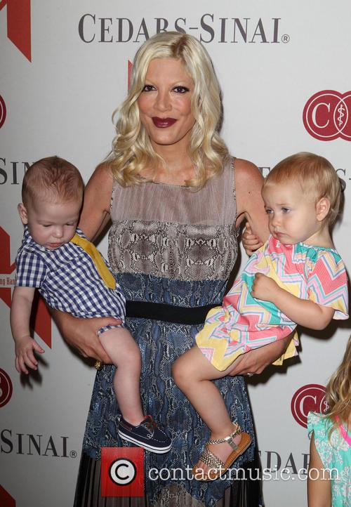 Tori Spelling, Mother's Day Luncheon