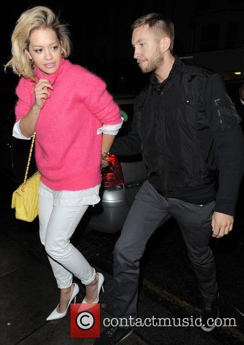 Rita Ora and Calvin Harris