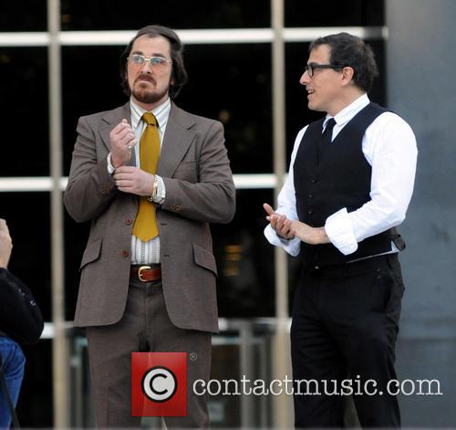 David O. Russell and Christian Bale