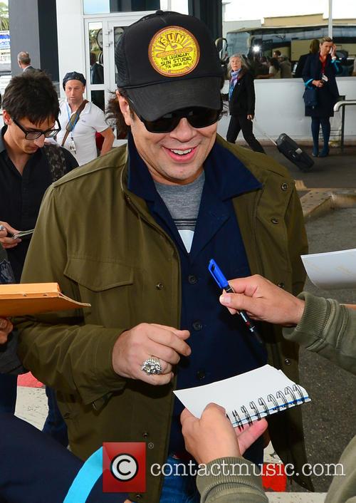 Benicio Del Toro Nice Airport