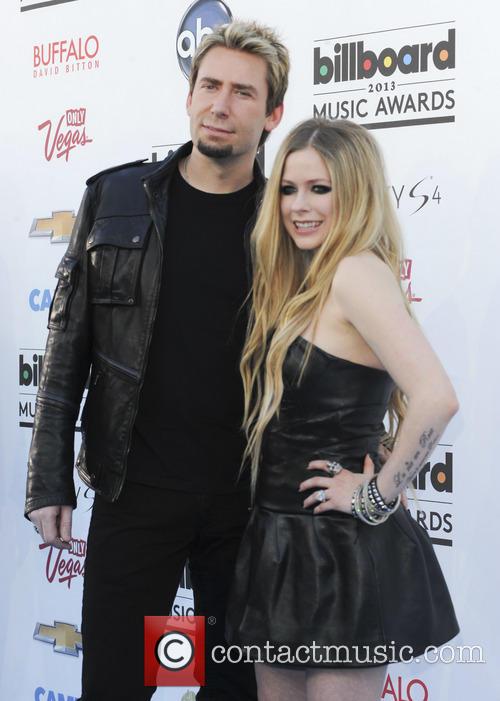 Chad Kroeger and Avril Lavigne at the 2013 Billboard Music Awards