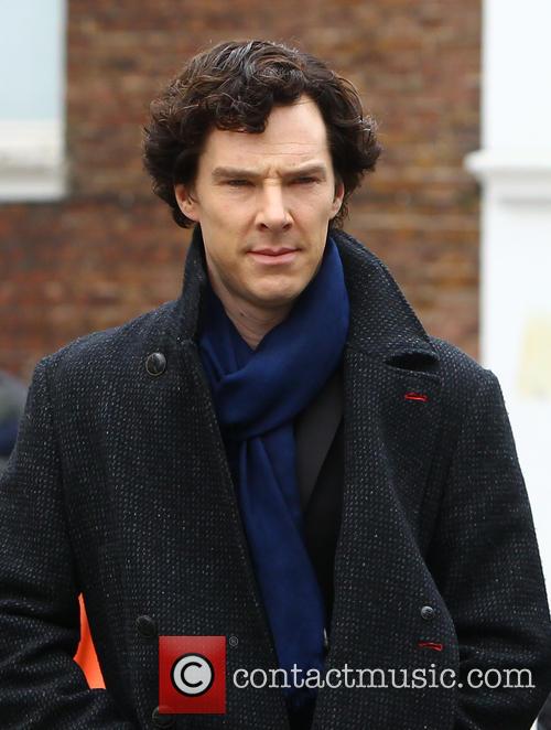 Benedict Cumberbatch, Sherlock Filming