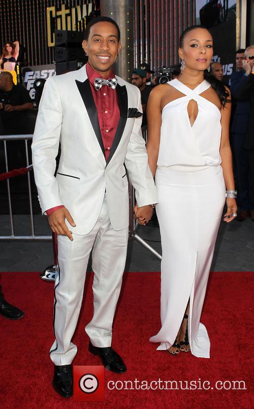 Ludacris and Eudoxie at 'Fast & Furious 6' premiere