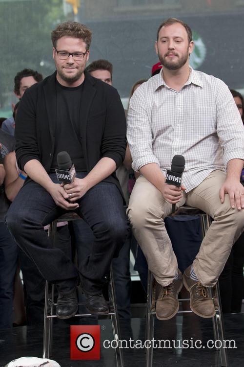 Seth Rogen, Evan Goldberg, This Is The End Promotional Appearance