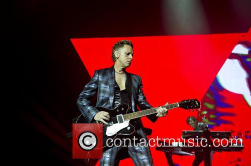 Martin Gore of Depeche Mode live at the O2 Arena, London