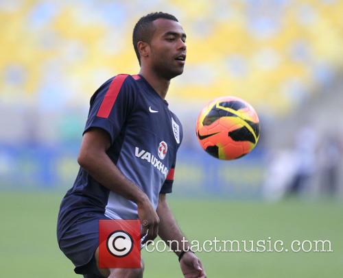 Ashley Cole England training