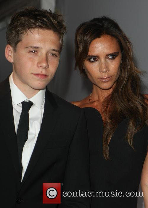 Brooklyn Beckham and mother Victoria