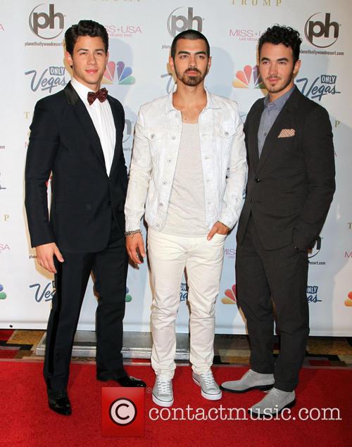 The Jonas Brothers at the Miss USA pageant