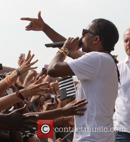 Asap Rocky performing