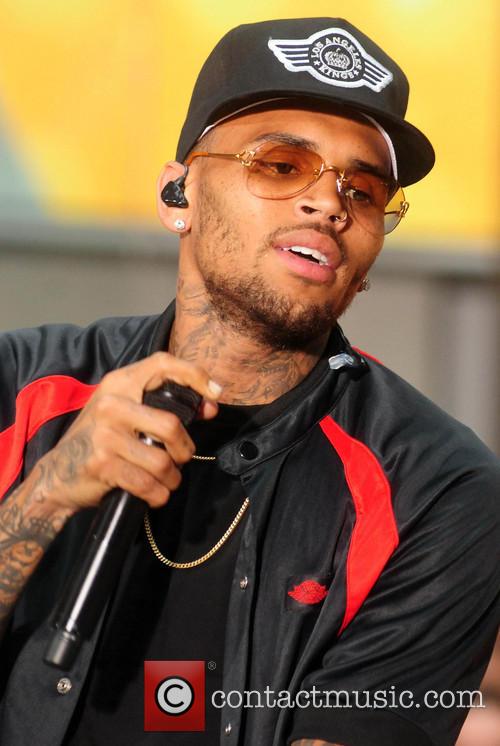 Chris Brown Performs