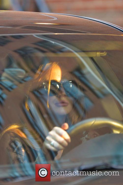 Lindsay Lohan Car