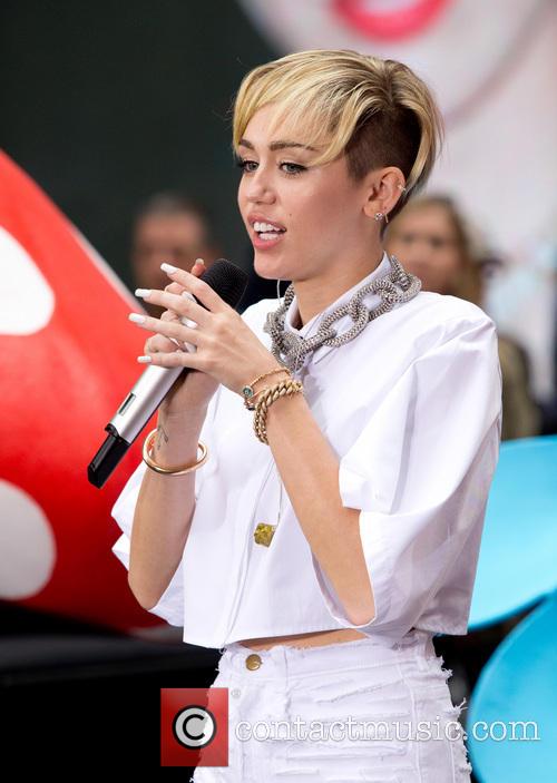 Miley Cyrus. The Today Show