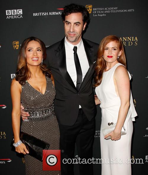 Sacha Baron Cohen Isla Fisher Salma Hayek