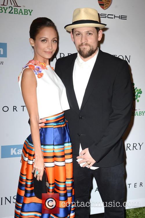 Nicole Richie with husband Joel Madden 