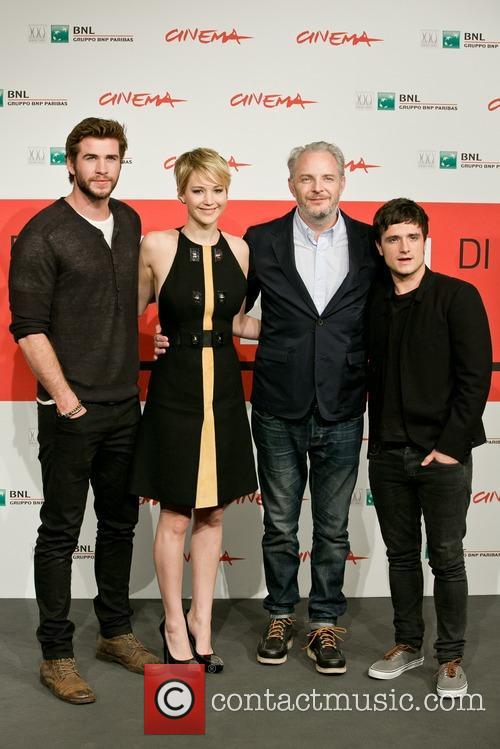 Hunger Games Cast Lawrence Hutcherson Hemsworth