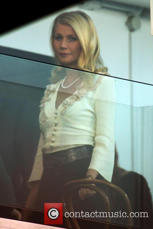 Gwyneth Paltrow filming Mortdecai