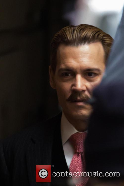 Johnny Depp Mortdecai Moustache