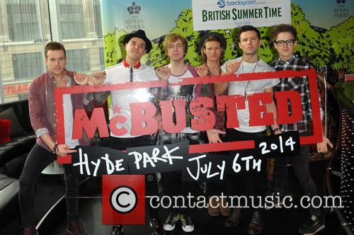 McBusted attend a photocall and press conference